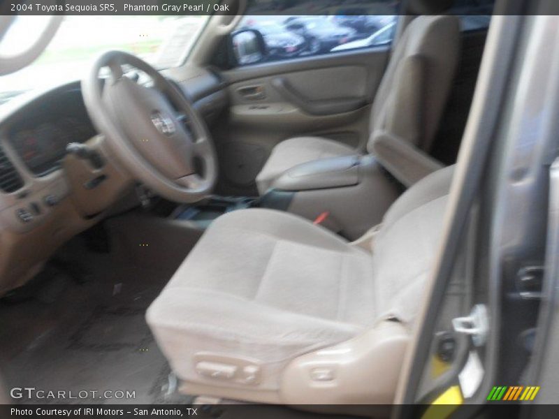 Phantom Gray Pearl / Oak 2004 Toyota Sequoia SR5