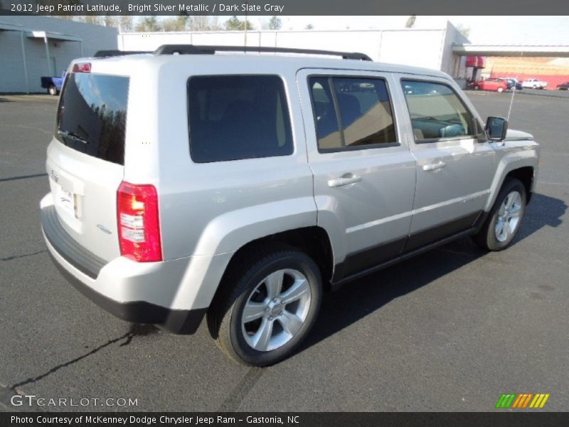 Bright Silver Metallic / Dark Slate Gray 2012 Jeep Patriot Latitude