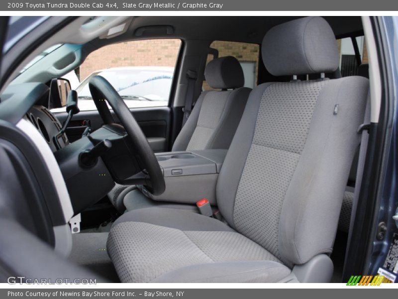 Front Seat of 2009 Tundra Double Cab 4x4