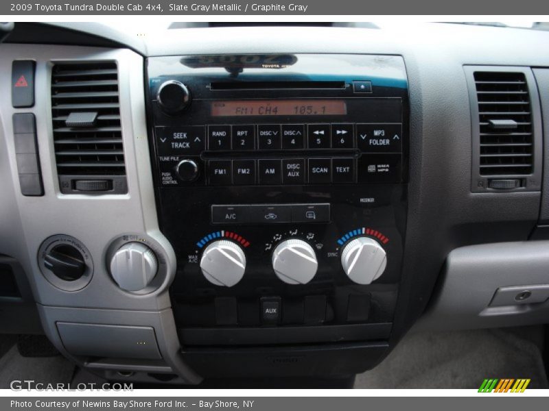 Controls of 2009 Tundra Double Cab 4x4