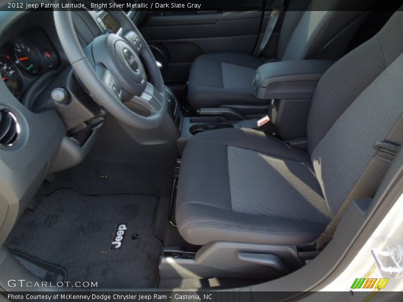 Bright Silver Metallic / Dark Slate Gray 2012 Jeep Patriot Latitude