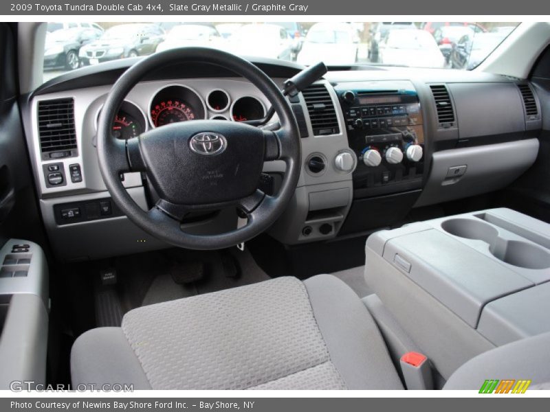  2009 Tundra Double Cab 4x4 Graphite Gray Interior