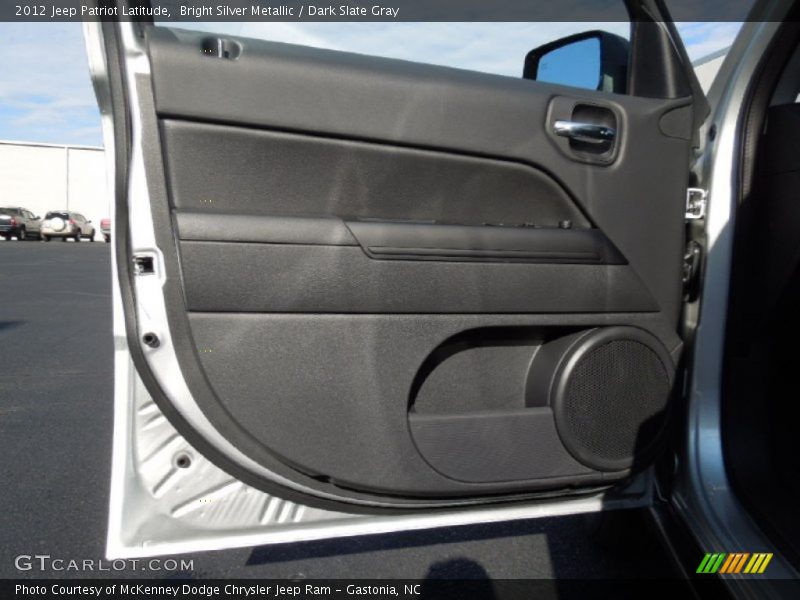 Bright Silver Metallic / Dark Slate Gray 2012 Jeep Patriot Latitude
