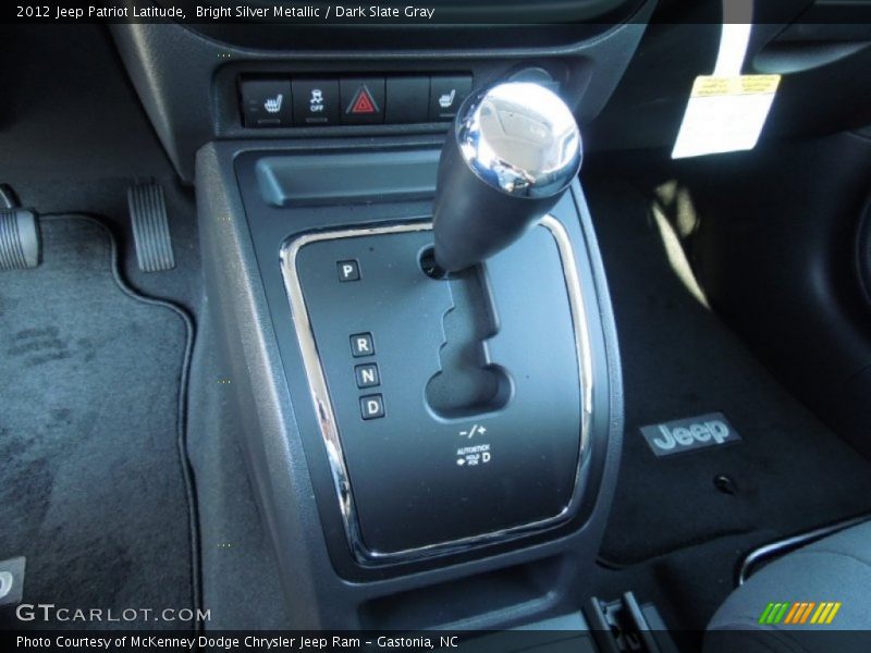  2012 Patriot Latitude CVT II Automatic Shifter