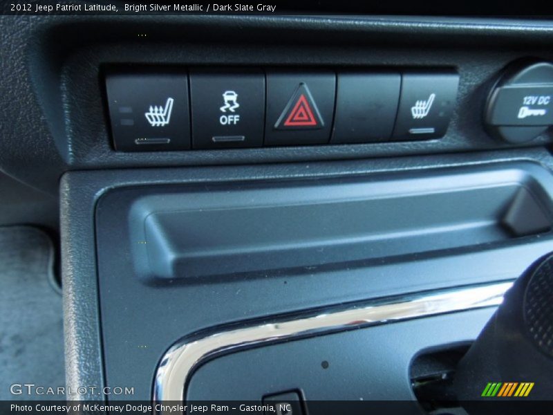 Bright Silver Metallic / Dark Slate Gray 2012 Jeep Patriot Latitude