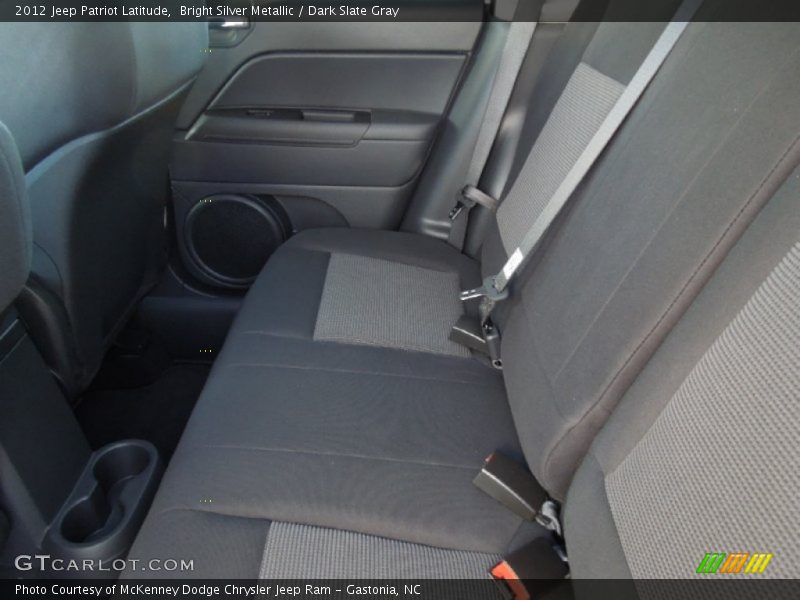 Bright Silver Metallic / Dark Slate Gray 2012 Jeep Patriot Latitude