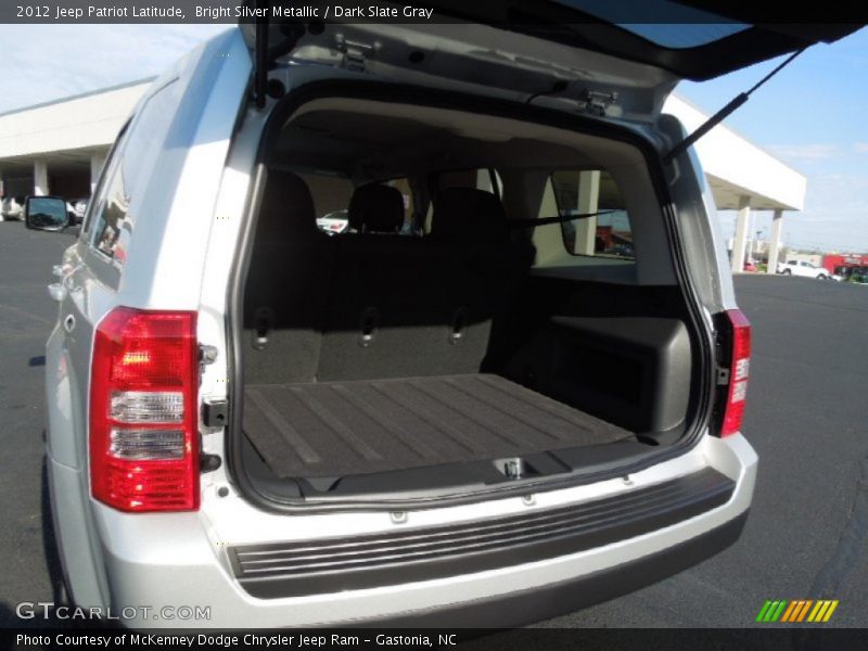 Bright Silver Metallic / Dark Slate Gray 2012 Jeep Patriot Latitude
