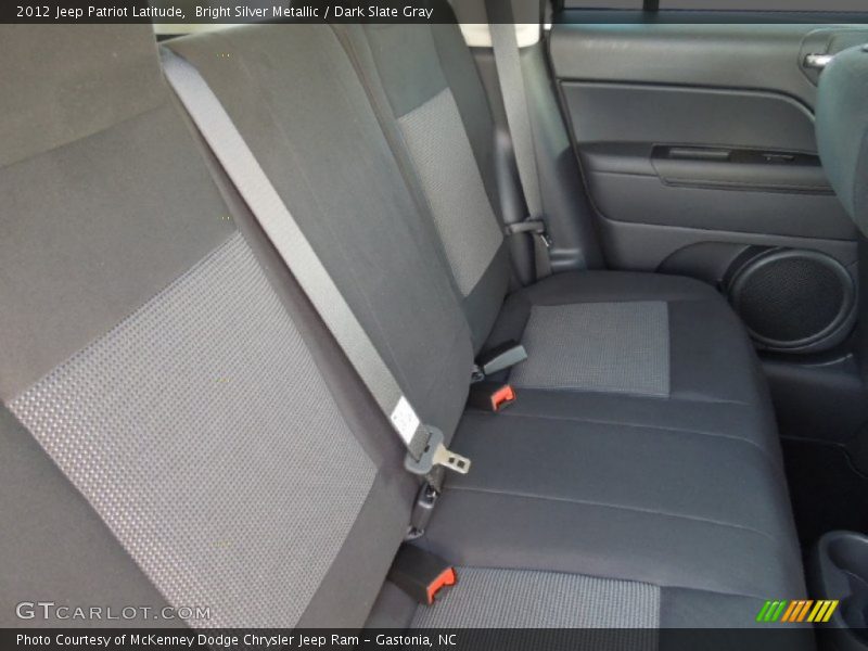Bright Silver Metallic / Dark Slate Gray 2012 Jeep Patriot Latitude