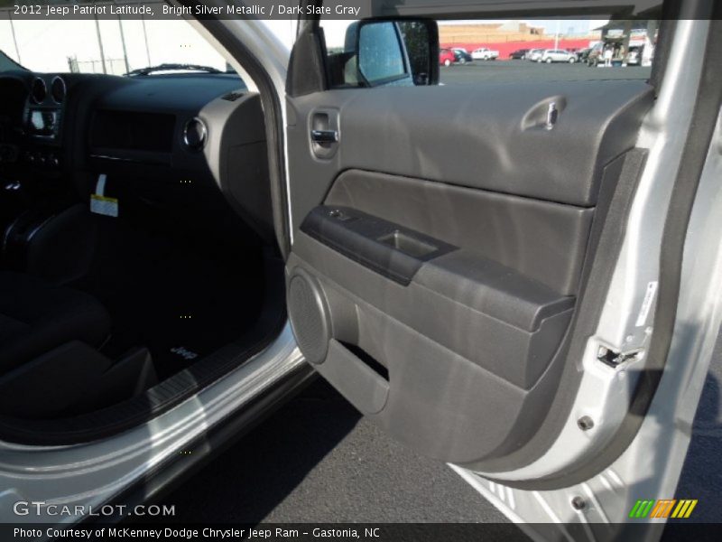 Bright Silver Metallic / Dark Slate Gray 2012 Jeep Patriot Latitude