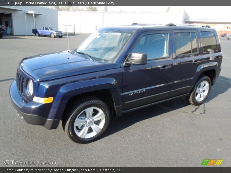 True Blue Pearl / Dark Slate Gray 2012 Jeep Patriot Limited 4x4
