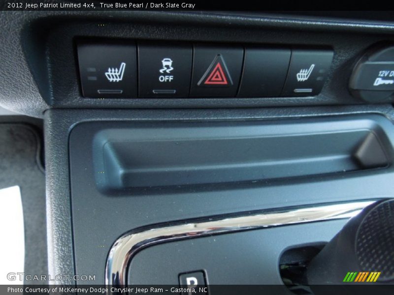 True Blue Pearl / Dark Slate Gray 2012 Jeep Patriot Limited 4x4