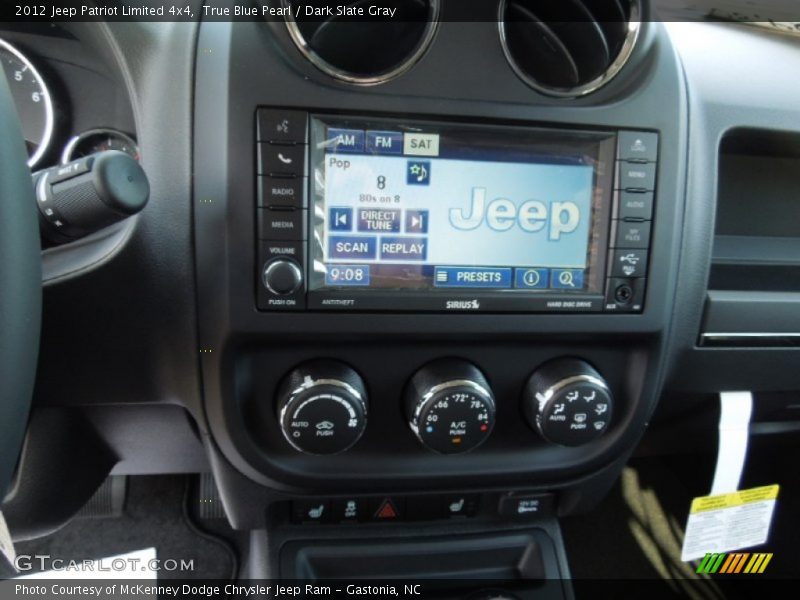 True Blue Pearl / Dark Slate Gray 2012 Jeep Patriot Limited 4x4
