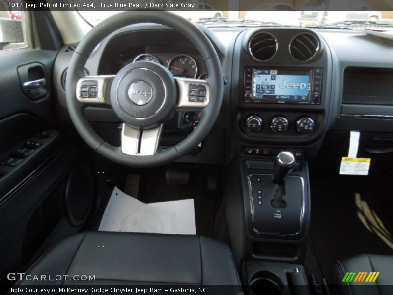 True Blue Pearl / Dark Slate Gray 2012 Jeep Patriot Limited 4x4