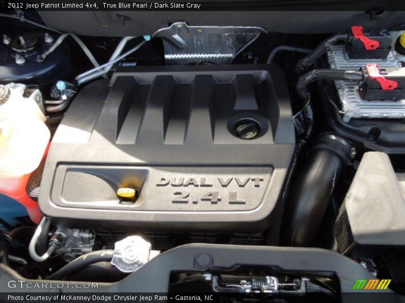True Blue Pearl / Dark Slate Gray 2012 Jeep Patriot Limited 4x4