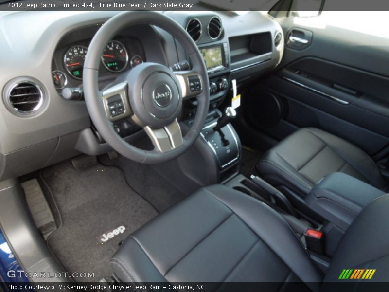 True Blue Pearl / Dark Slate Gray 2012 Jeep Patriot Limited 4x4