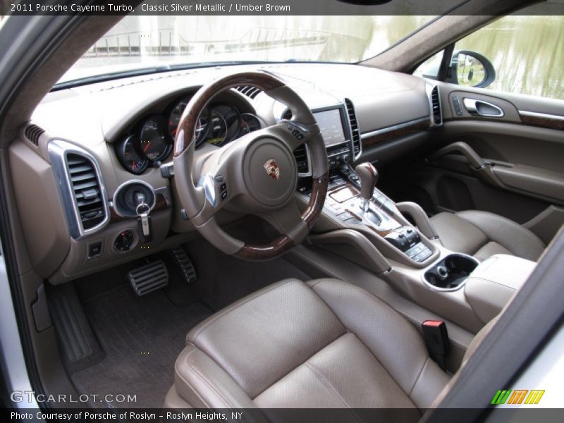  2011 Cayenne Turbo Umber Brown Interior