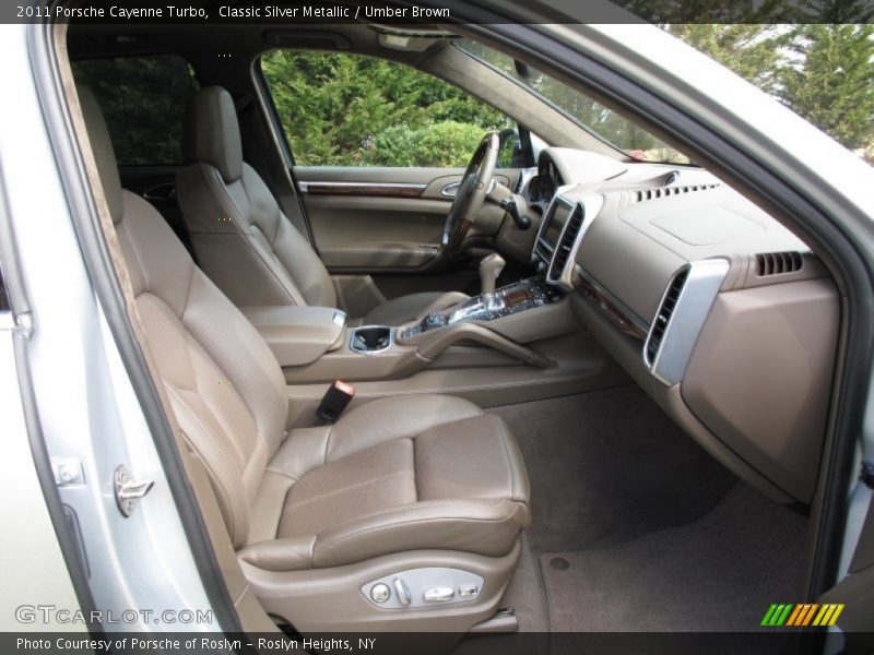  2011 Cayenne Turbo Umber Brown Interior