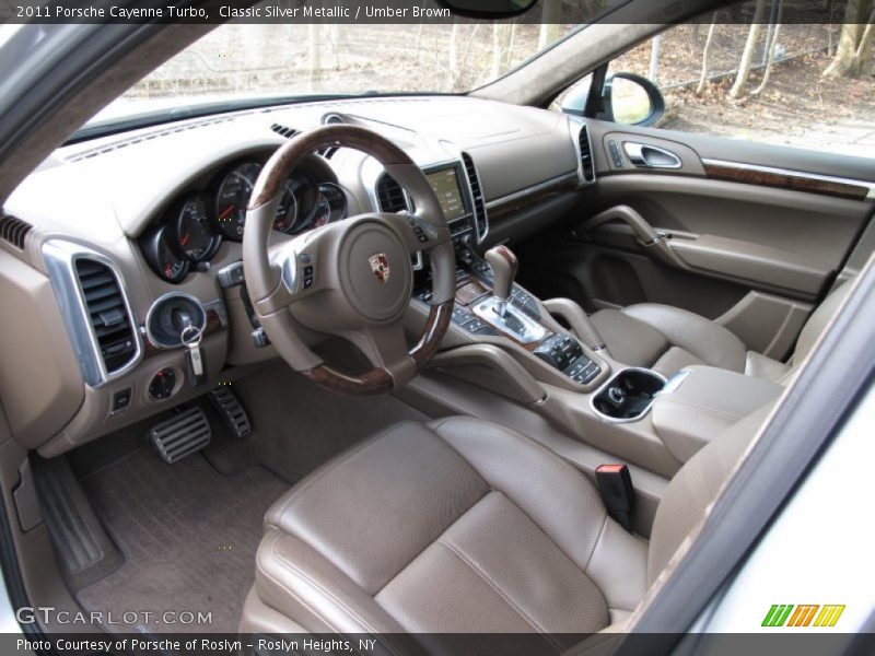 Umber Brown Interior - 2011 Cayenne Turbo 