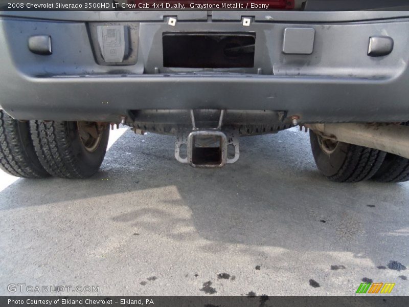 Graystone Metallic / Ebony 2008 Chevrolet Silverado 3500HD LT Crew Cab 4x4 Dually
