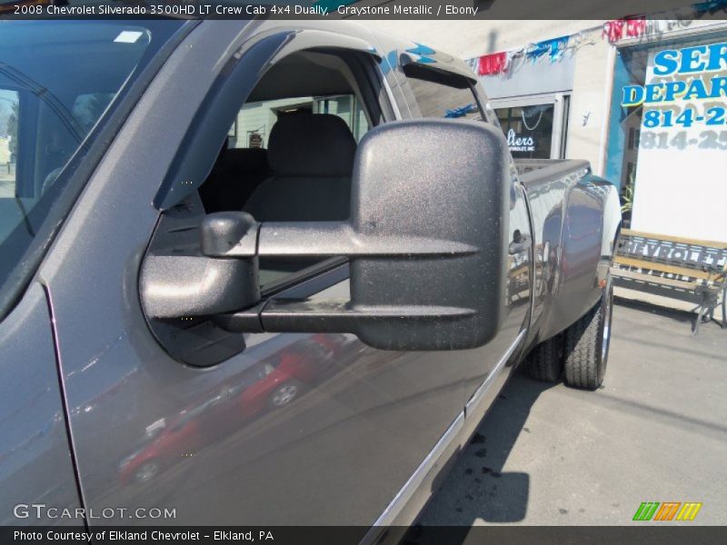 Graystone Metallic / Ebony 2008 Chevrolet Silverado 3500HD LT Crew Cab 4x4 Dually