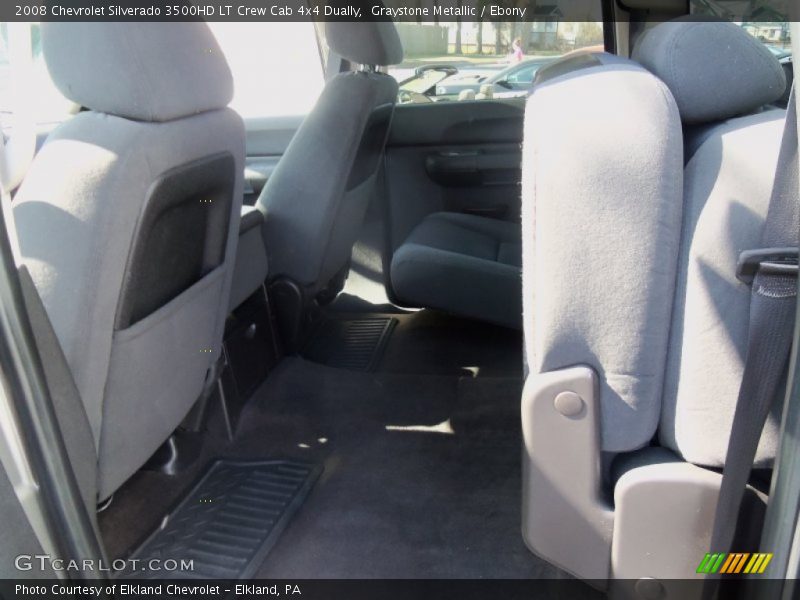 Graystone Metallic / Ebony 2008 Chevrolet Silverado 3500HD LT Crew Cab 4x4 Dually