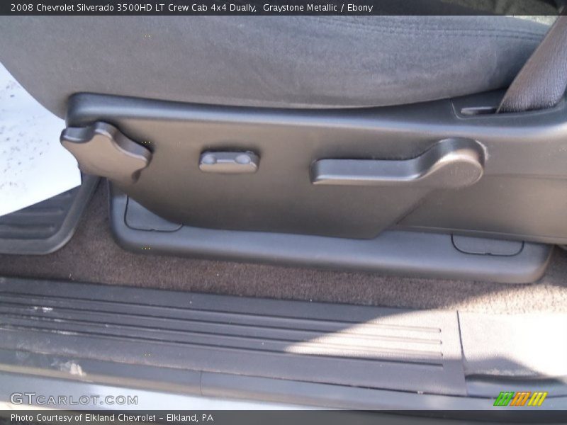 Graystone Metallic / Ebony 2008 Chevrolet Silverado 3500HD LT Crew Cab 4x4 Dually