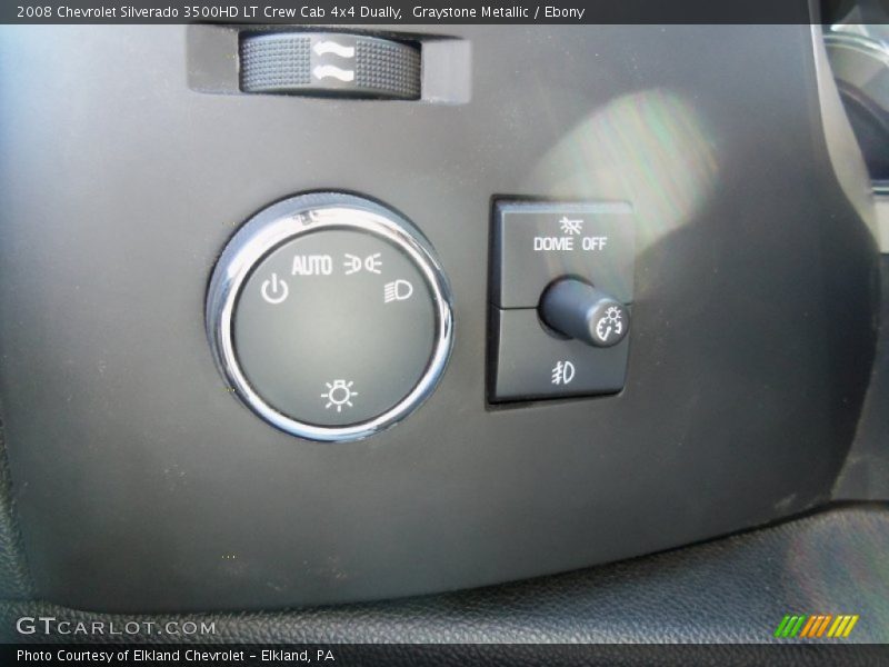Graystone Metallic / Ebony 2008 Chevrolet Silverado 3500HD LT Crew Cab 4x4 Dually