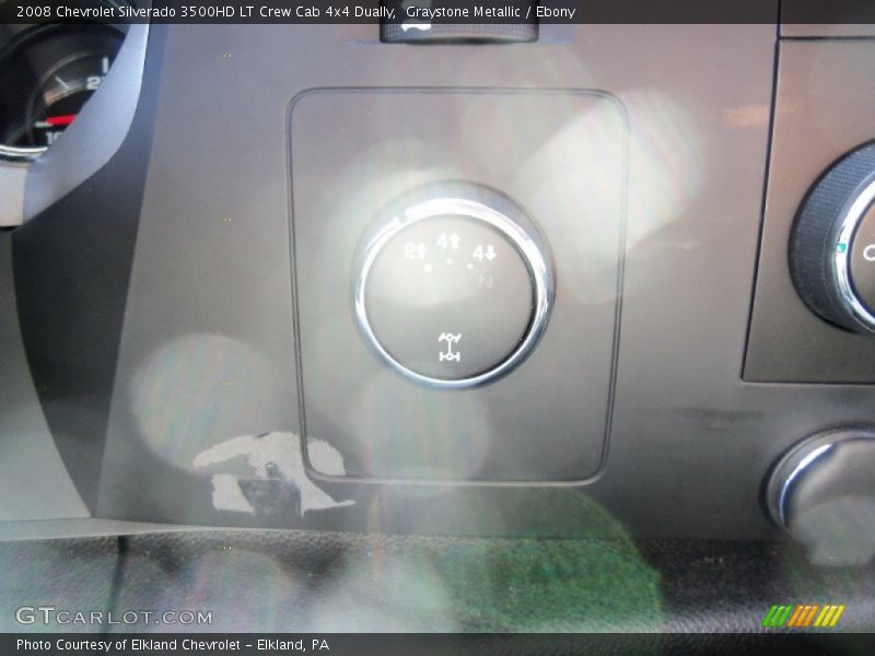 Graystone Metallic / Ebony 2008 Chevrolet Silverado 3500HD LT Crew Cab 4x4 Dually