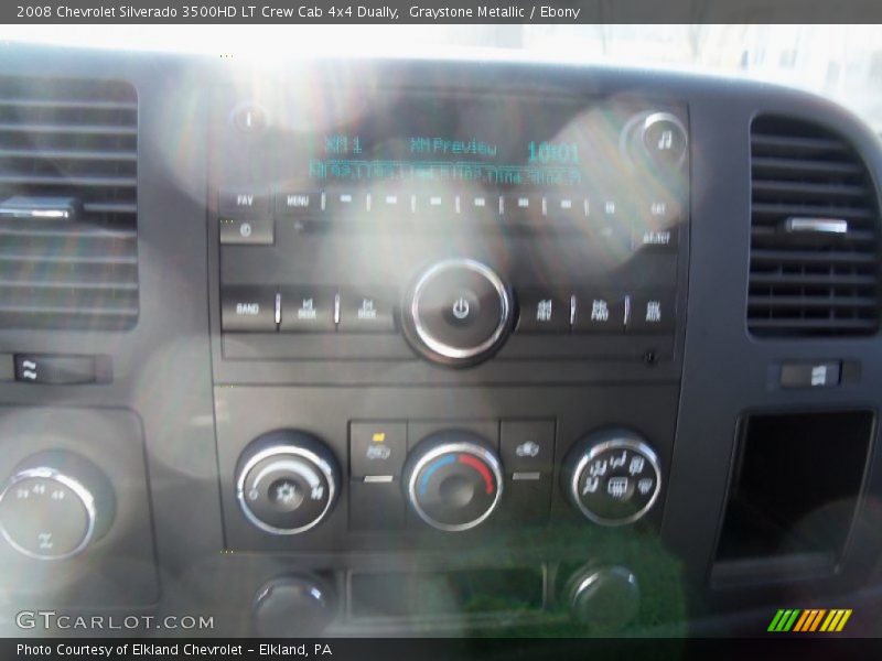 Graystone Metallic / Ebony 2008 Chevrolet Silverado 3500HD LT Crew Cab 4x4 Dually