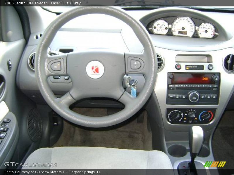 Laser Blue / Gray 2006 Saturn ION 3 Sedan