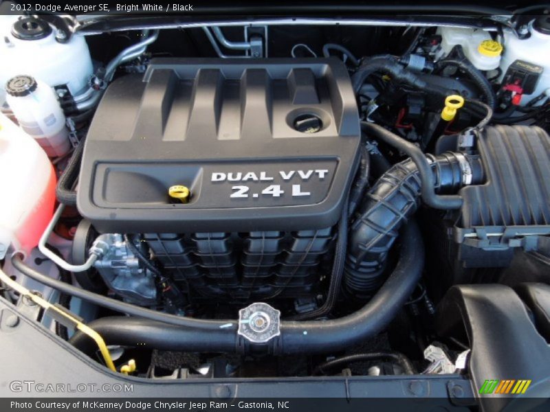  2012 Avenger SE Engine - 2.4 Liter DOHC 16-Valve Dual VVT 4 Cylinder