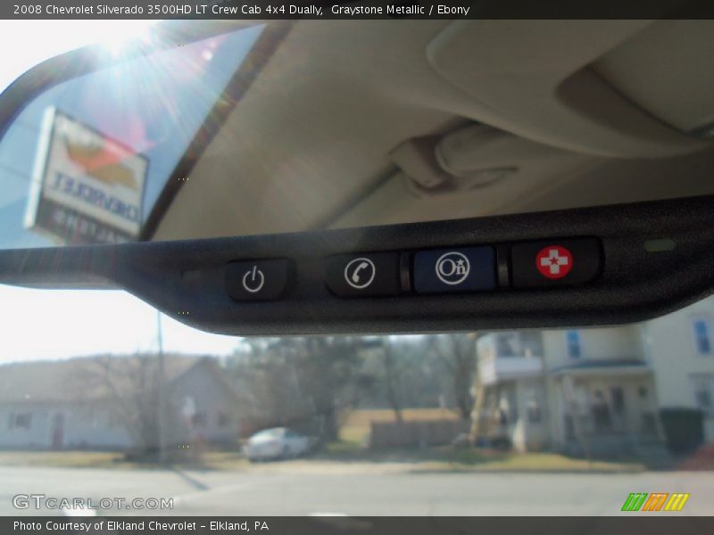 Graystone Metallic / Ebony 2008 Chevrolet Silverado 3500HD LT Crew Cab 4x4 Dually