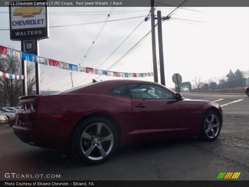 Red Jewel Metallic / Black 2011 Chevrolet Camaro LT/RS Coupe