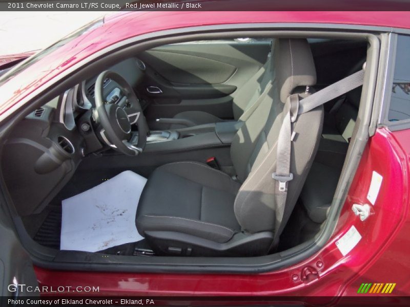 Red Jewel Metallic / Black 2011 Chevrolet Camaro LT/RS Coupe