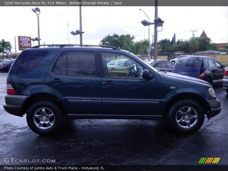 Brilliant Emerald Metallic / Sand 1998 Mercedes-Benz ML 320 4Matic