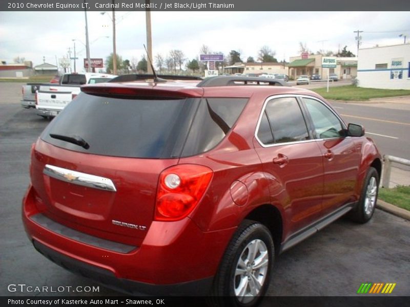 Cardinal Red Metallic / Jet Black/Light Titanium 2010 Chevrolet Equinox LT