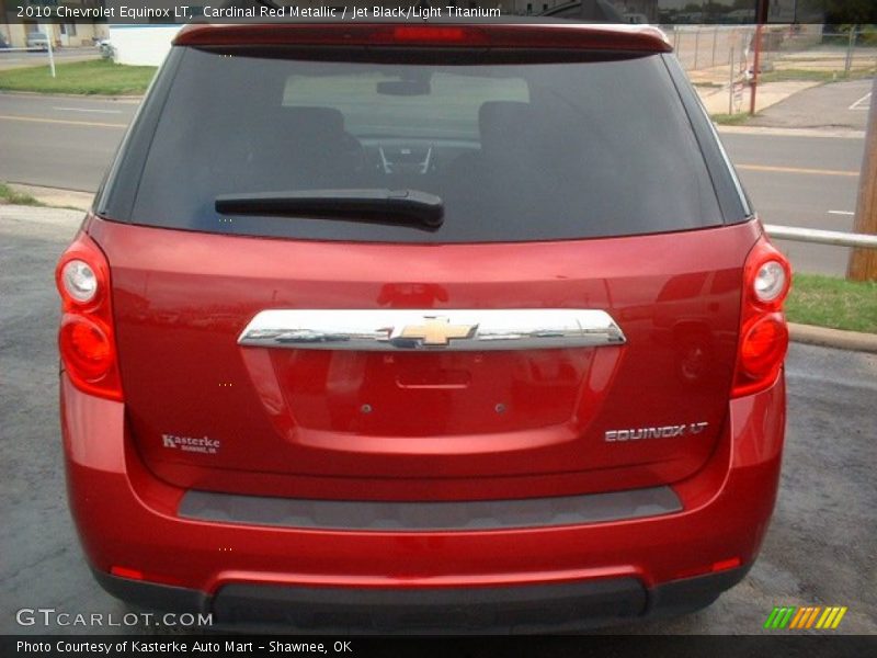 Cardinal Red Metallic / Jet Black/Light Titanium 2010 Chevrolet Equinox LT