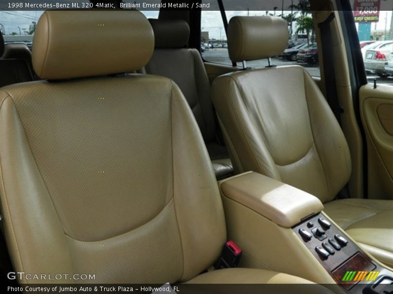 Brilliant Emerald Metallic / Sand 1998 Mercedes-Benz ML 320 4Matic