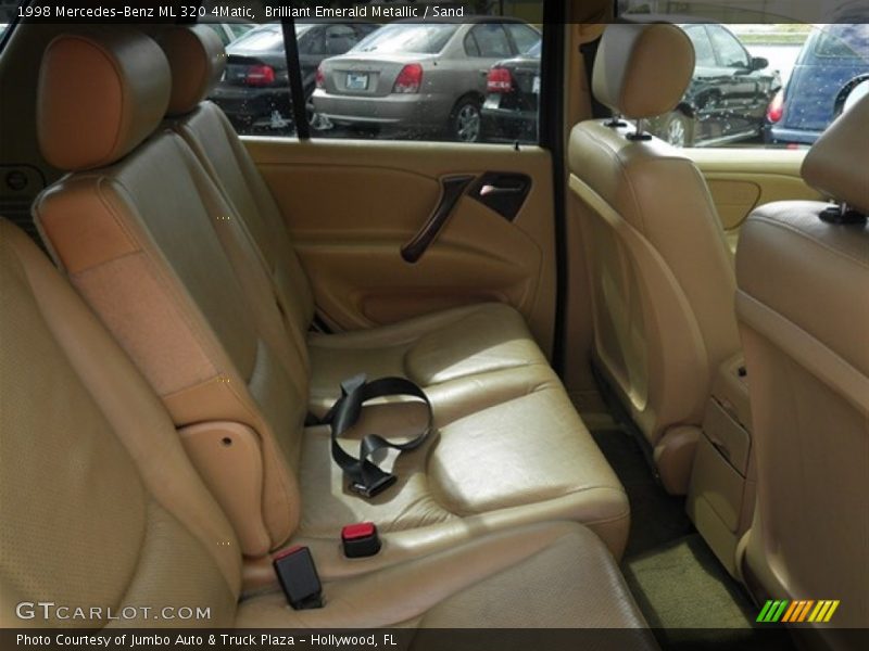 Brilliant Emerald Metallic / Sand 1998 Mercedes-Benz ML 320 4Matic