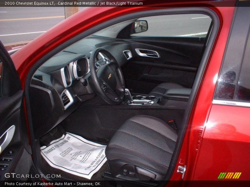 Cardinal Red Metallic / Jet Black/Light Titanium 2010 Chevrolet Equinox LT