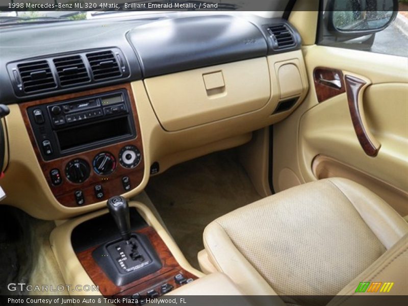 Brilliant Emerald Metallic / Sand 1998 Mercedes-Benz ML 320 4Matic