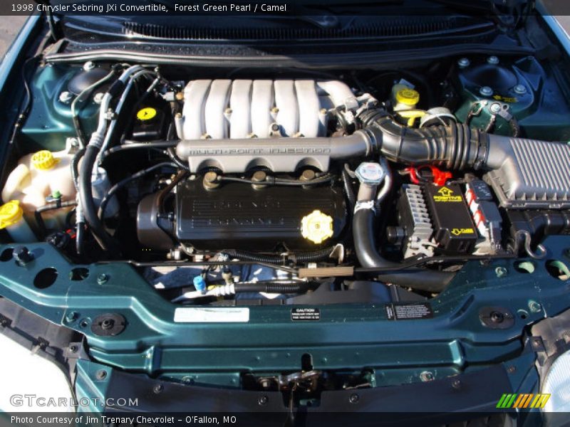  1998 Sebring JXi Convertible Engine - 2.5 Liter SOHC 24-Valve V6