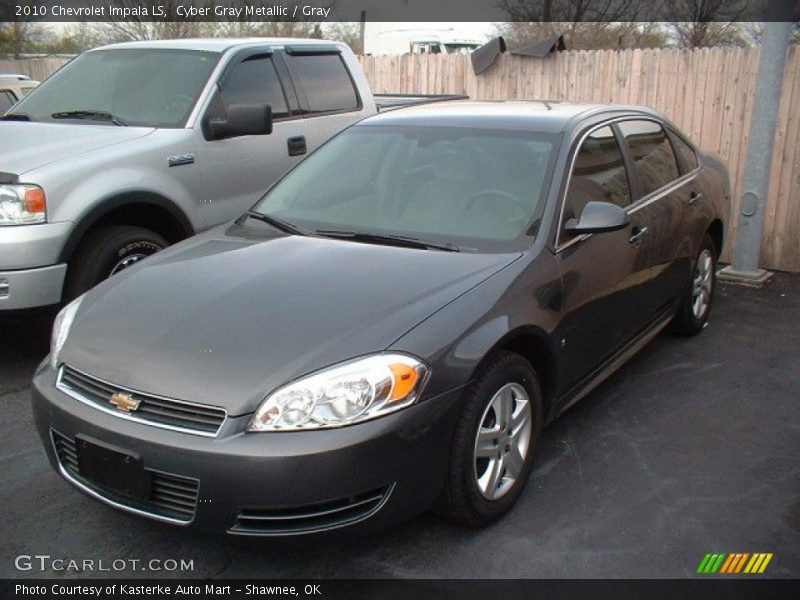 Cyber Gray Metallic / Gray 2010 Chevrolet Impala LS