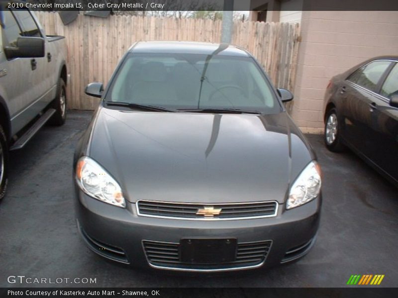 Cyber Gray Metallic / Gray 2010 Chevrolet Impala LS