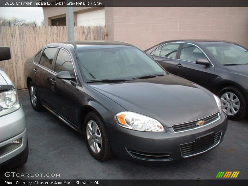 Cyber Gray Metallic / Gray 2010 Chevrolet Impala LS