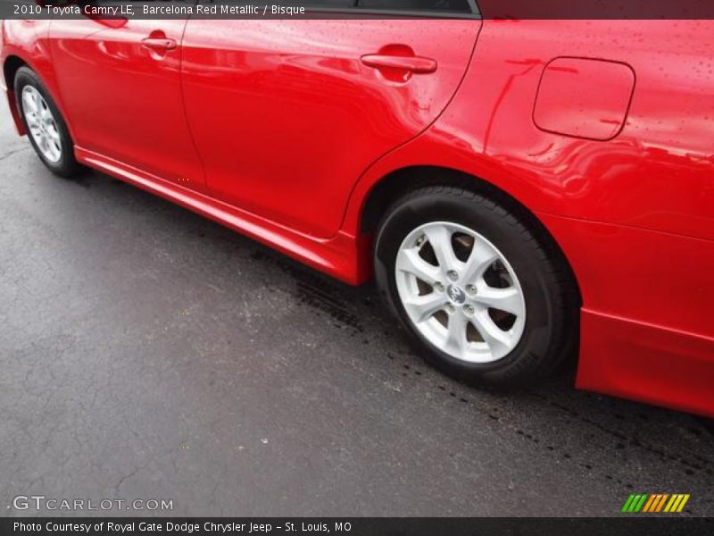 Barcelona Red Metallic / Bisque 2010 Toyota Camry LE