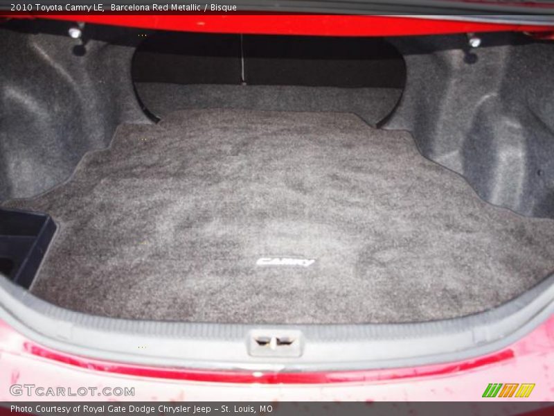 Barcelona Red Metallic / Bisque 2010 Toyota Camry LE