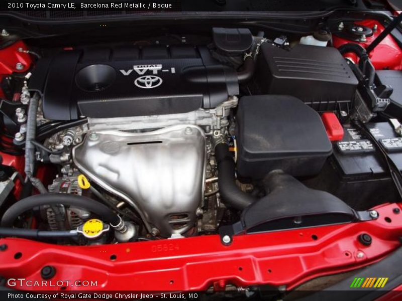 Barcelona Red Metallic / Bisque 2010 Toyota Camry LE