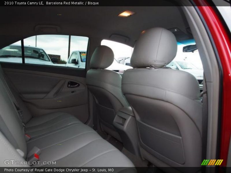 Barcelona Red Metallic / Bisque 2010 Toyota Camry LE