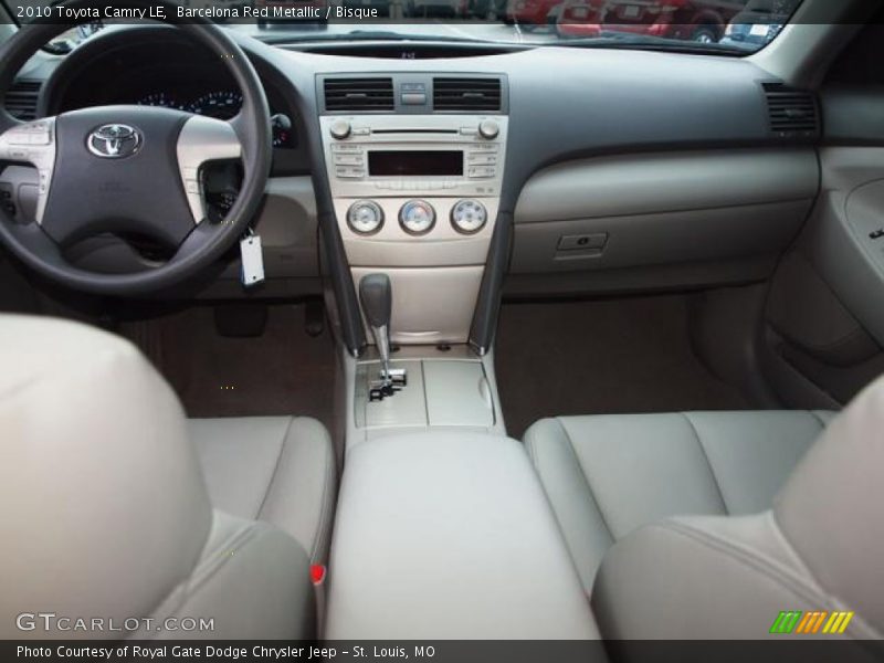 Barcelona Red Metallic / Bisque 2010 Toyota Camry LE